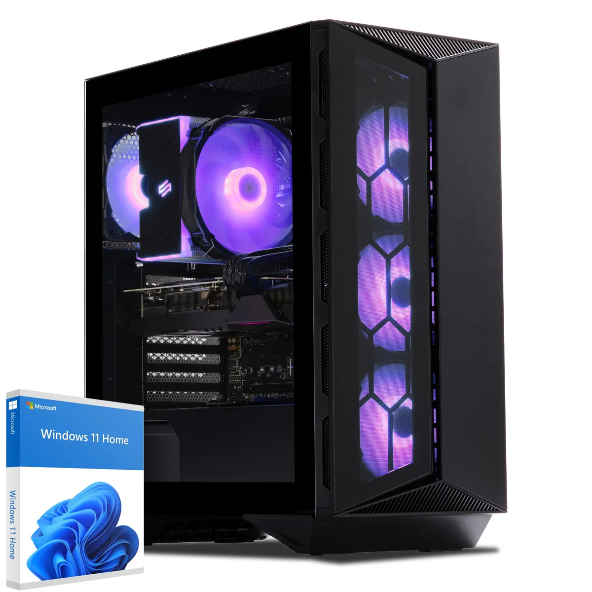 PC Gamer AMD Ryzen 9 RTX4060Ti DDR5 SSD Win 11 - vue 4