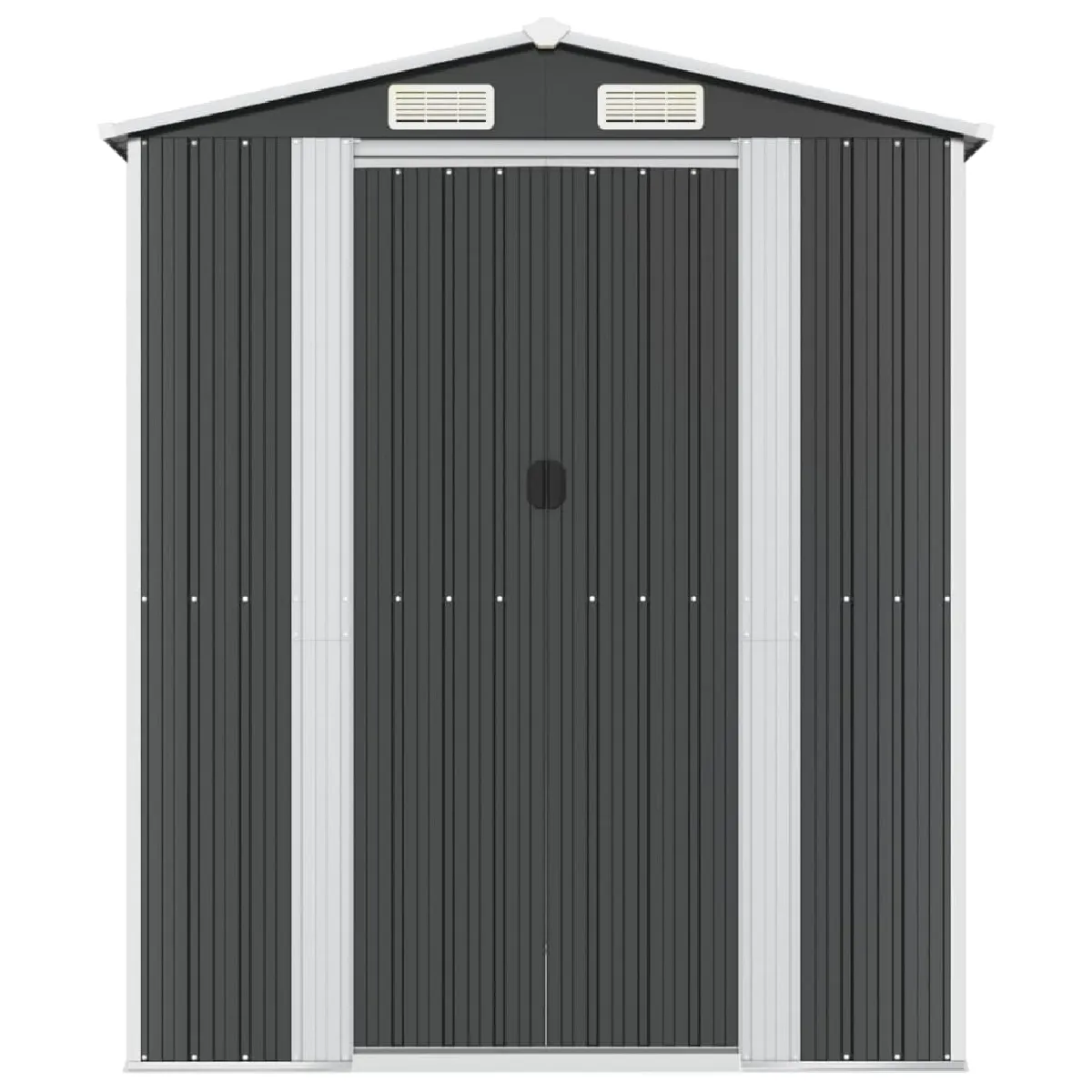 Abri de jardin en acier galvanis&eacute; - 192 x 274 x 223 cm - Anthracite