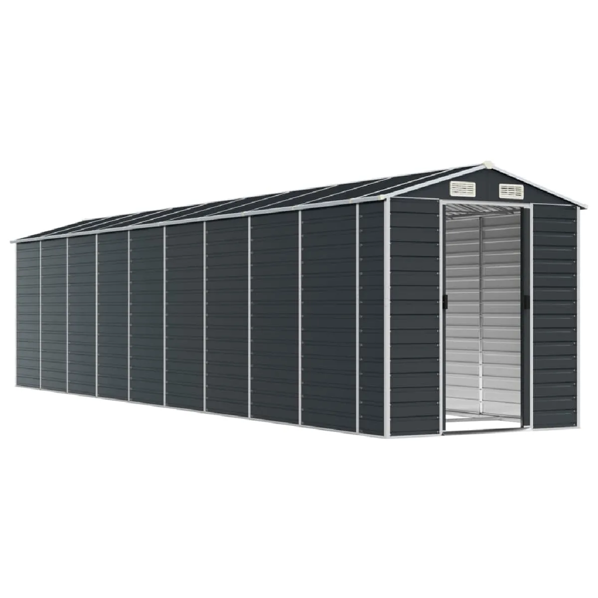 Abri de jardin 191x810 cm - Anthracite
