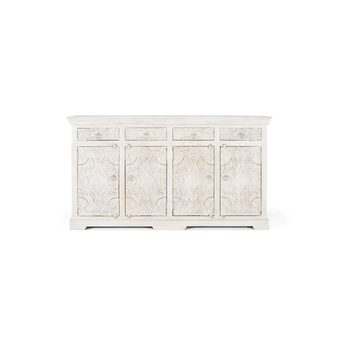 Giner y colomer Buffet bois manguier - Blanc vieilli Giner y colomer Buffet bois manguier - Blanc vieilli