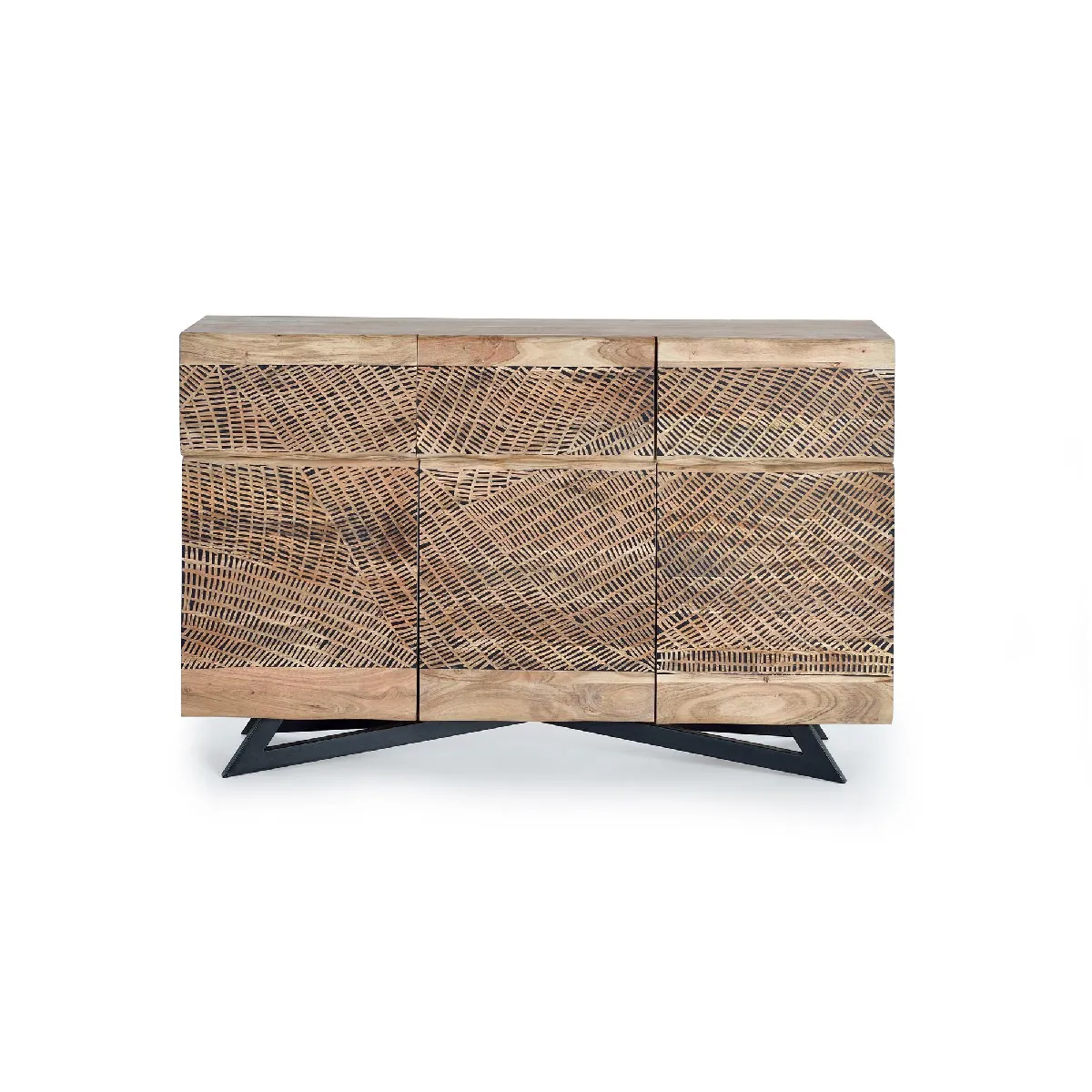 Giner y colomer Buffet en bois et métal - Naturel Giner y colomer Buffet en bois et métal - Naturel