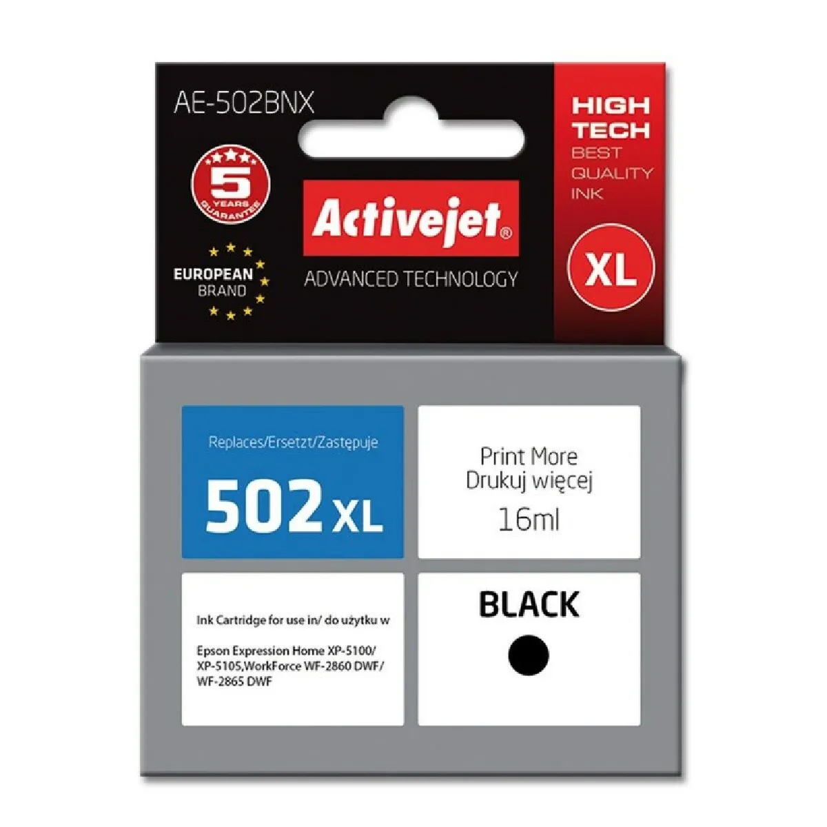 Activejet Cartouche d'encre compatible - Noir