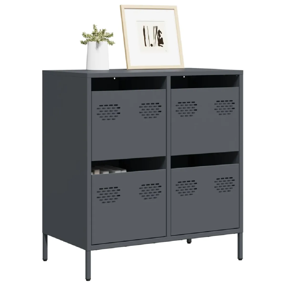 Vidaxl Buffet Anthracite