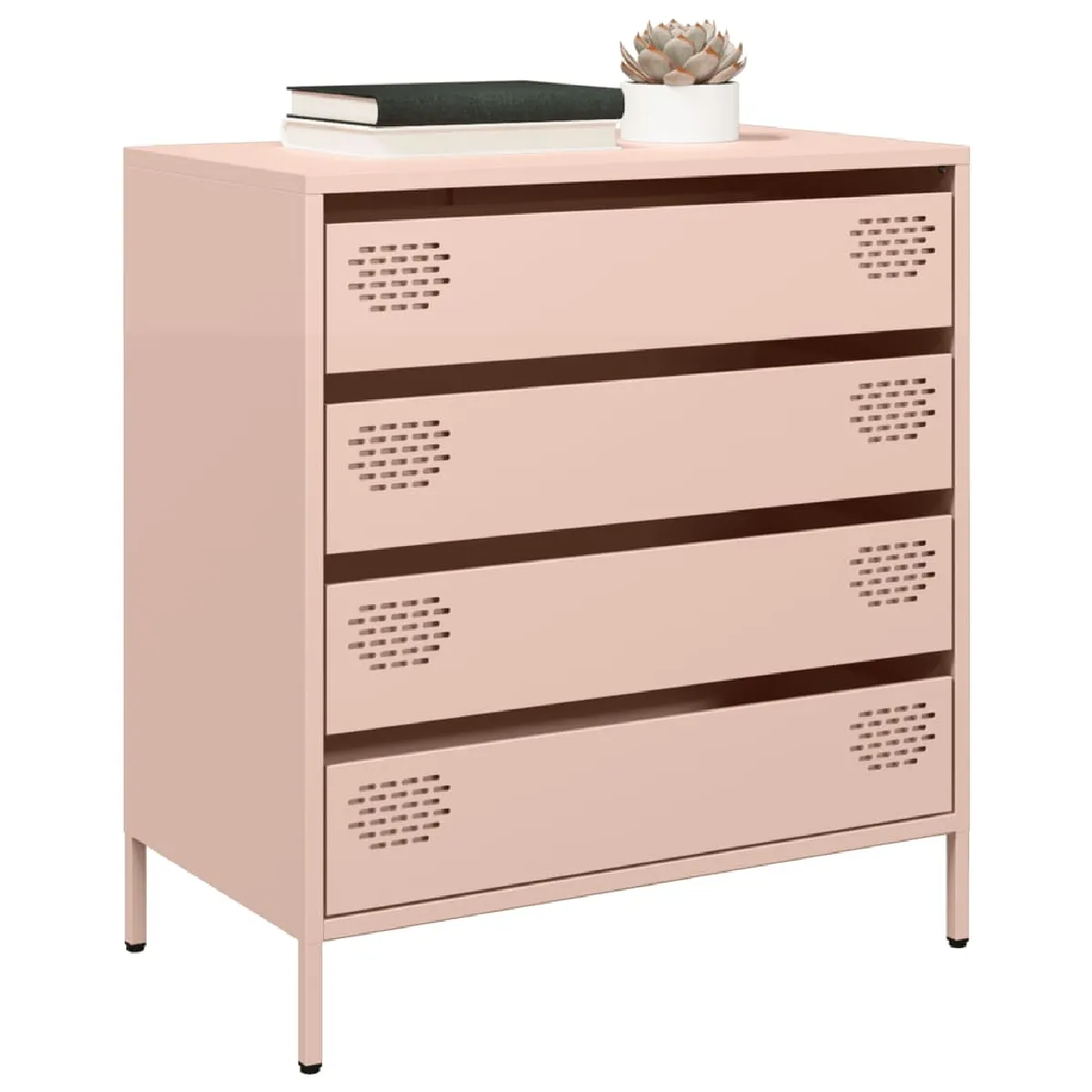 vidaXL - Buffet - Rangement de cuisine - Rose - 68x39x73,5 cm - Image 3