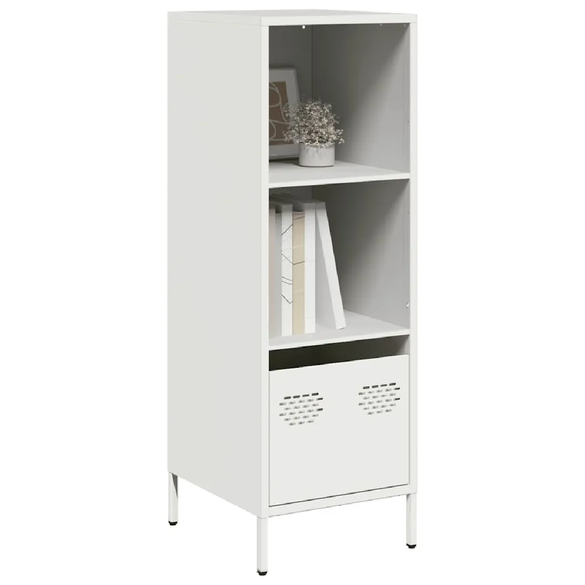 Vidaxl Blanc Buffet Haut