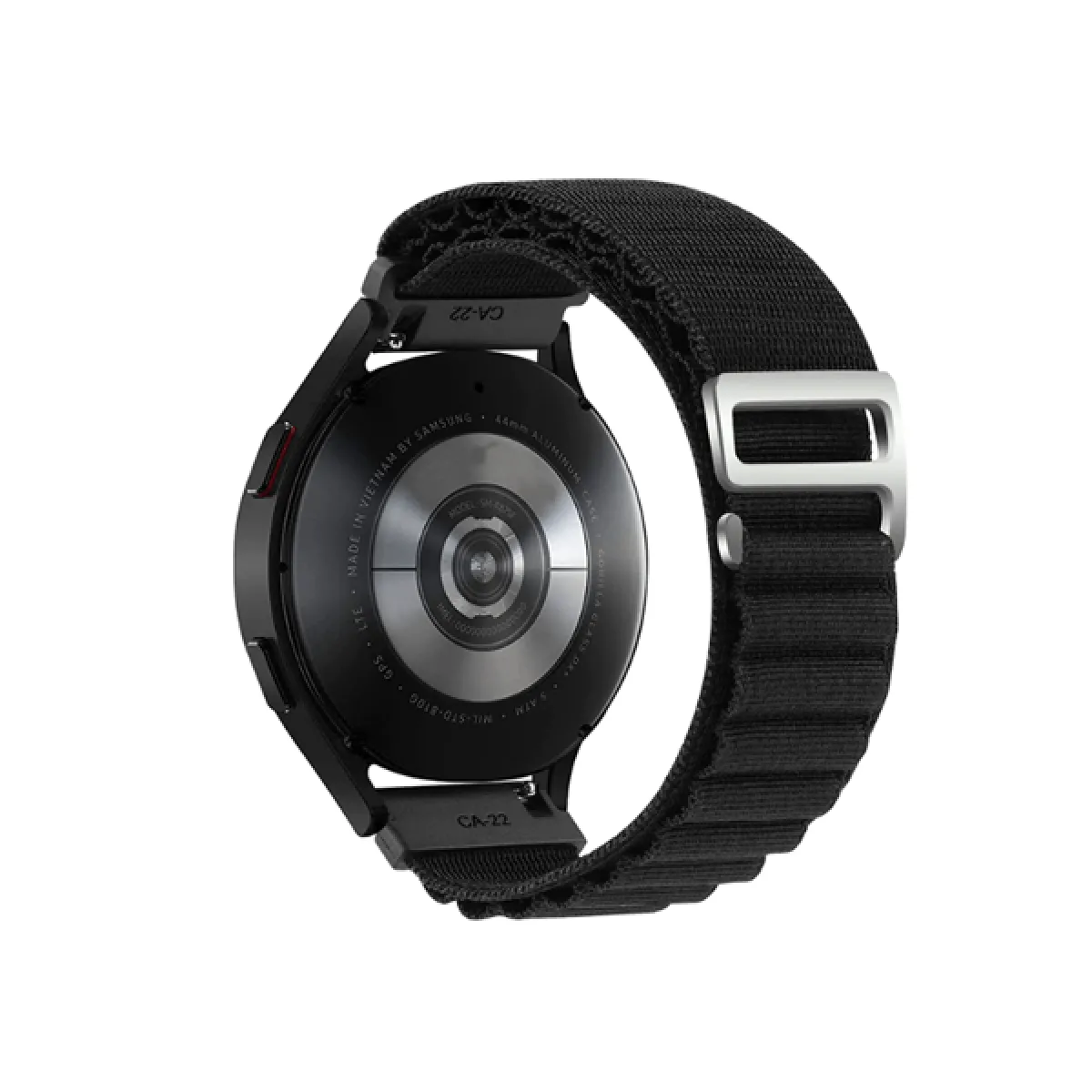Bracelet Nylonsense Alpine Phonecare Compatible avec Xiaomi Watch S4 Sport - Noir