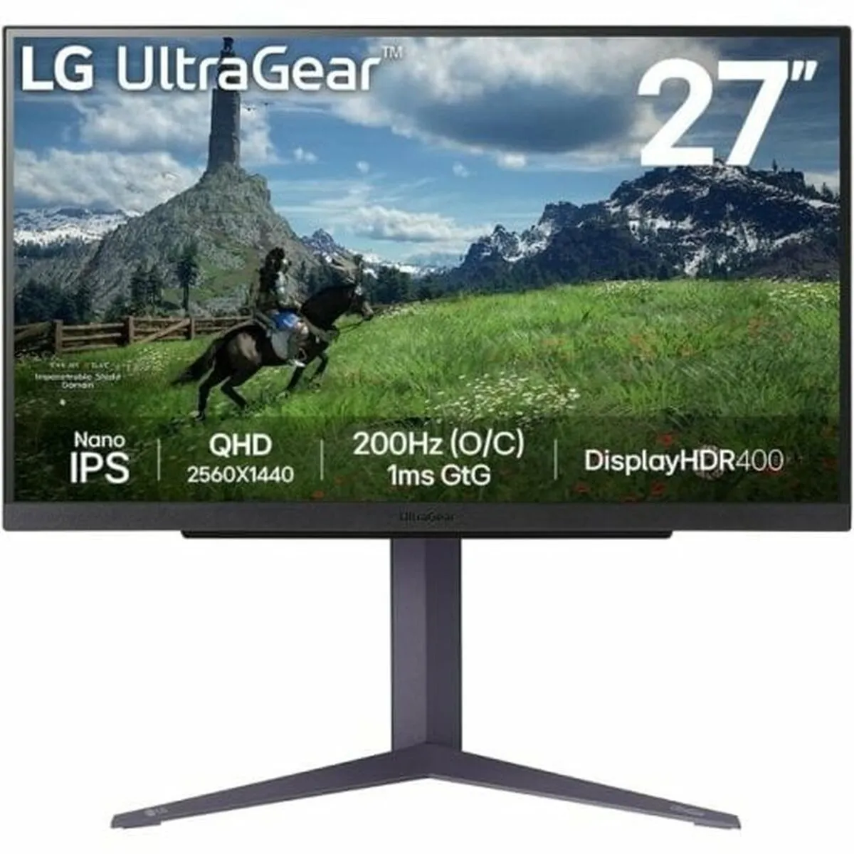 Ecran PC Gamer 27GS85Q B UltraGear Plat 27'' Nano IPS