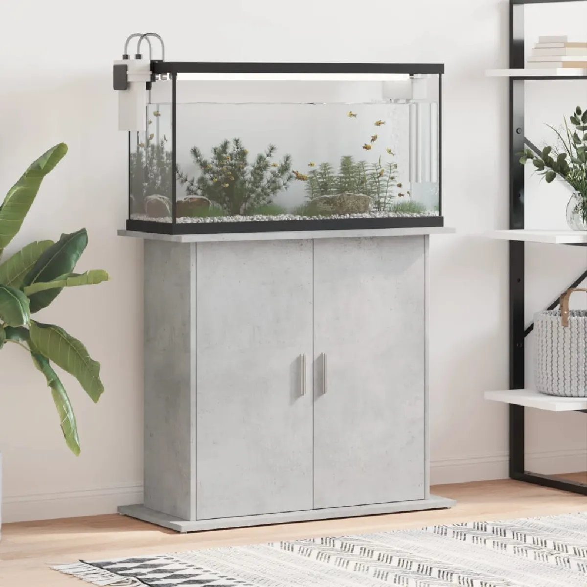 VIDAXL Support pour aquarium béton - vue 5