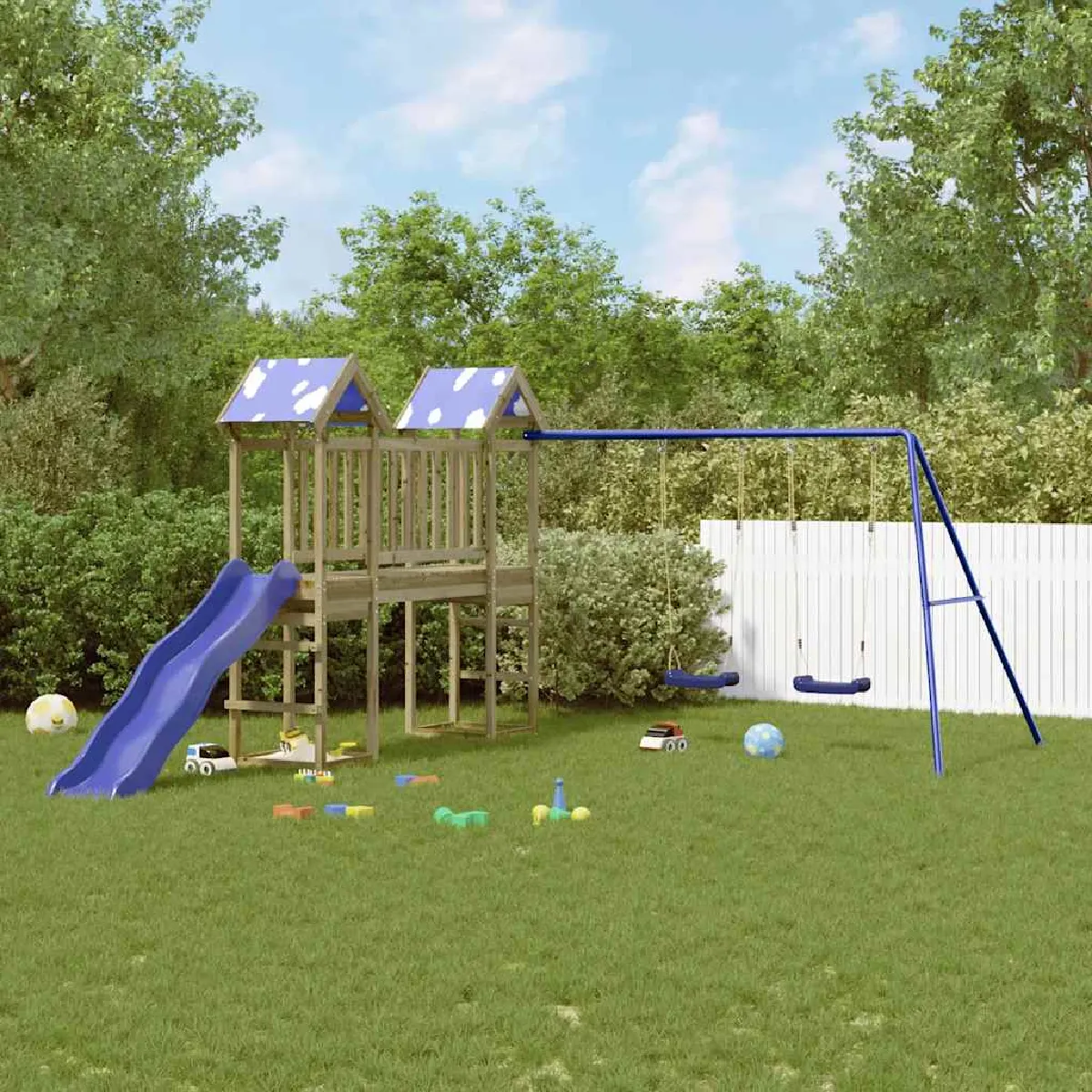 Échelle De Corde Pour Enfants – 4 Échelons Multicolores – Jeux Extérieur – Balançoire & Portique – 50 Kg – 3-10 Ans