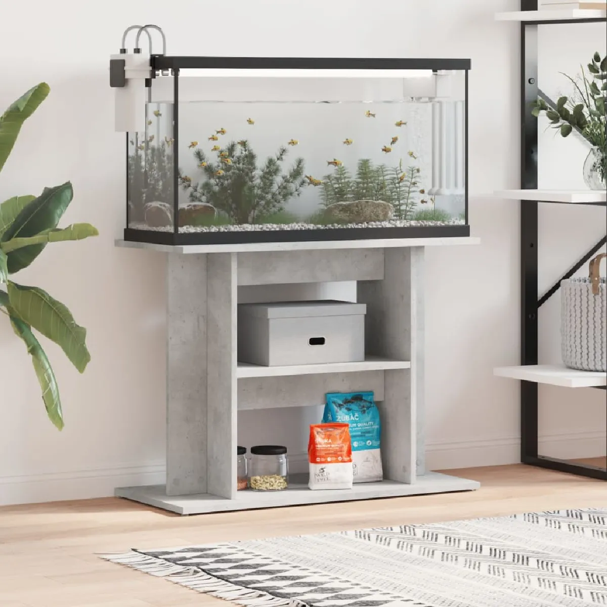 VIDAXL Support pour aquarium béton - vue 7