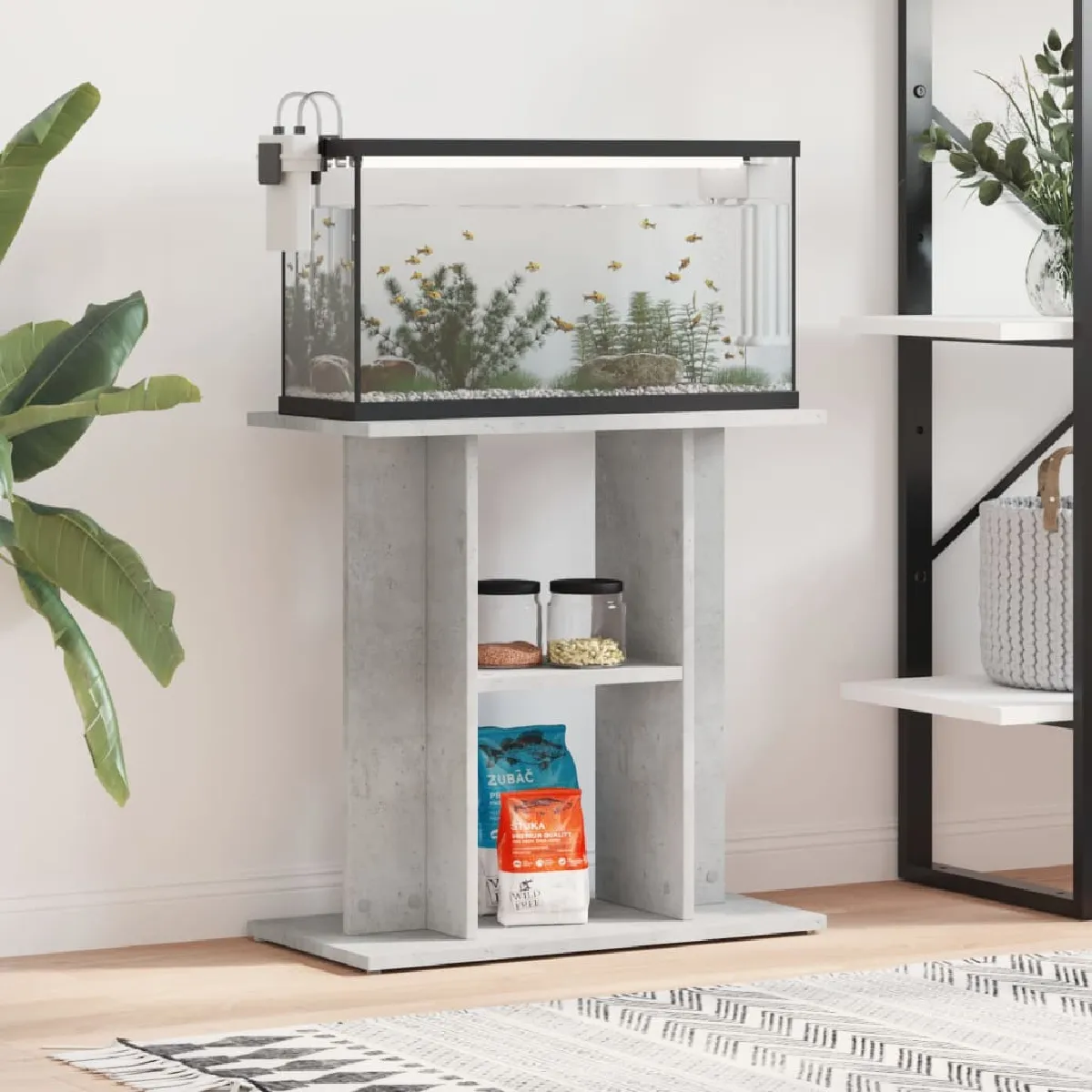 VIDAXL Support pour aquarium béton - vue 8