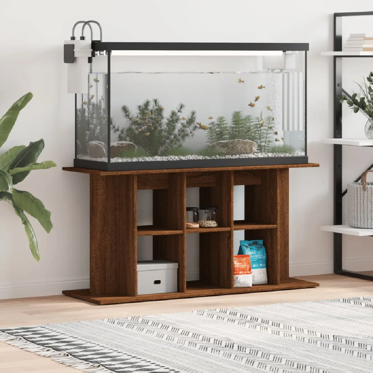VIDAXL Support d'aquarium Chêne - vue 2