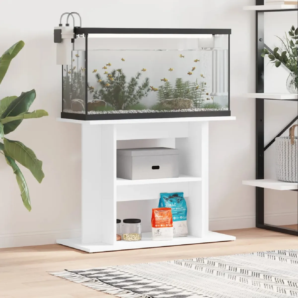 Support d'aquarium vidaXL 80x35x60 cm - vue 2