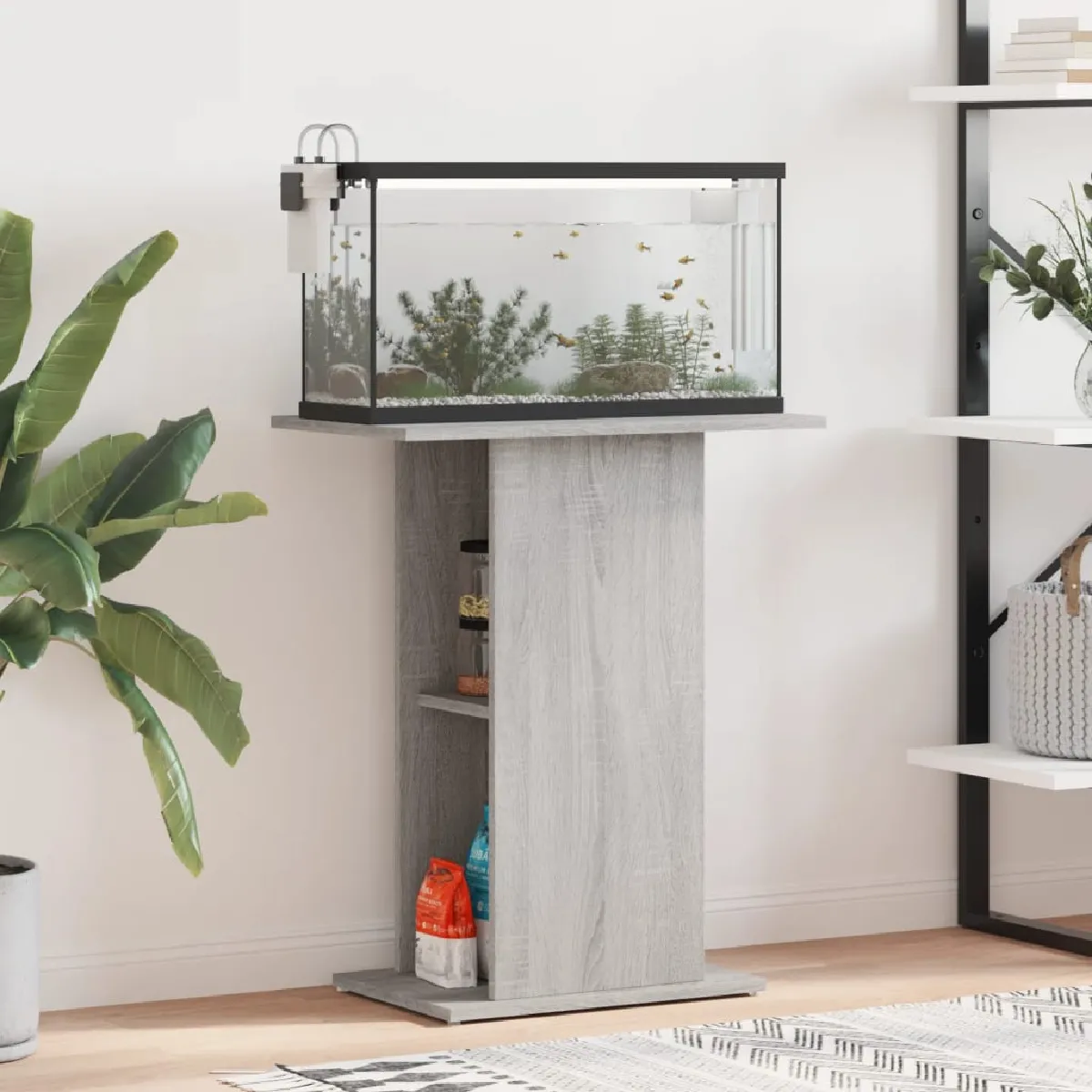 VIDAXL Support d'aquarium Sonoma - vue 2