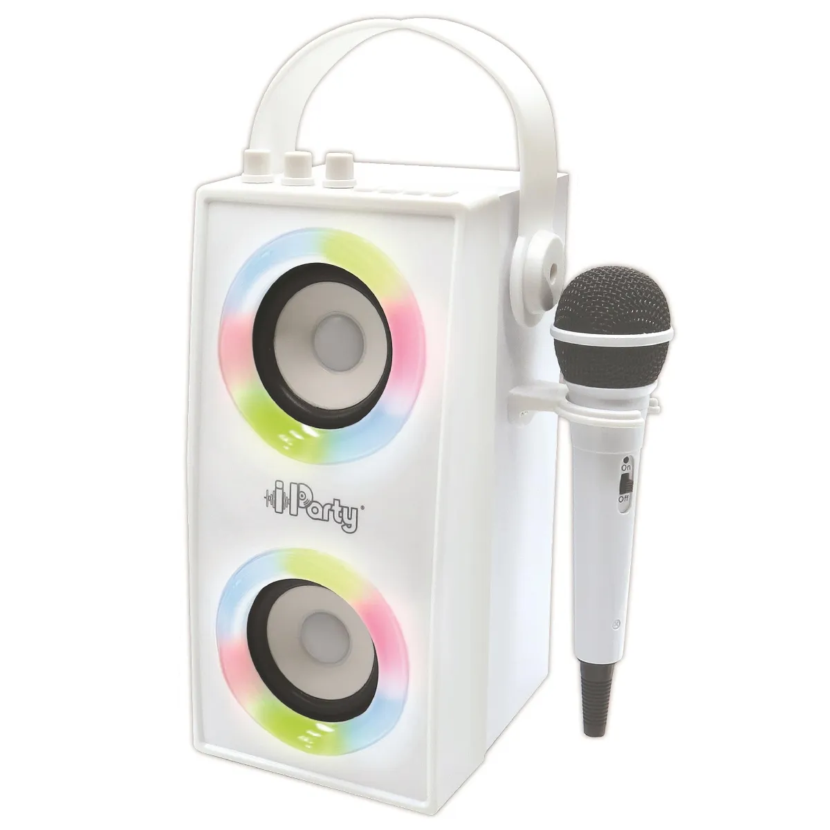 Enceinte Karaoké LEXIBOOK BTP180Z – iParty® Bluetooth® V5.0 avec Effets Lumineux - vue 4