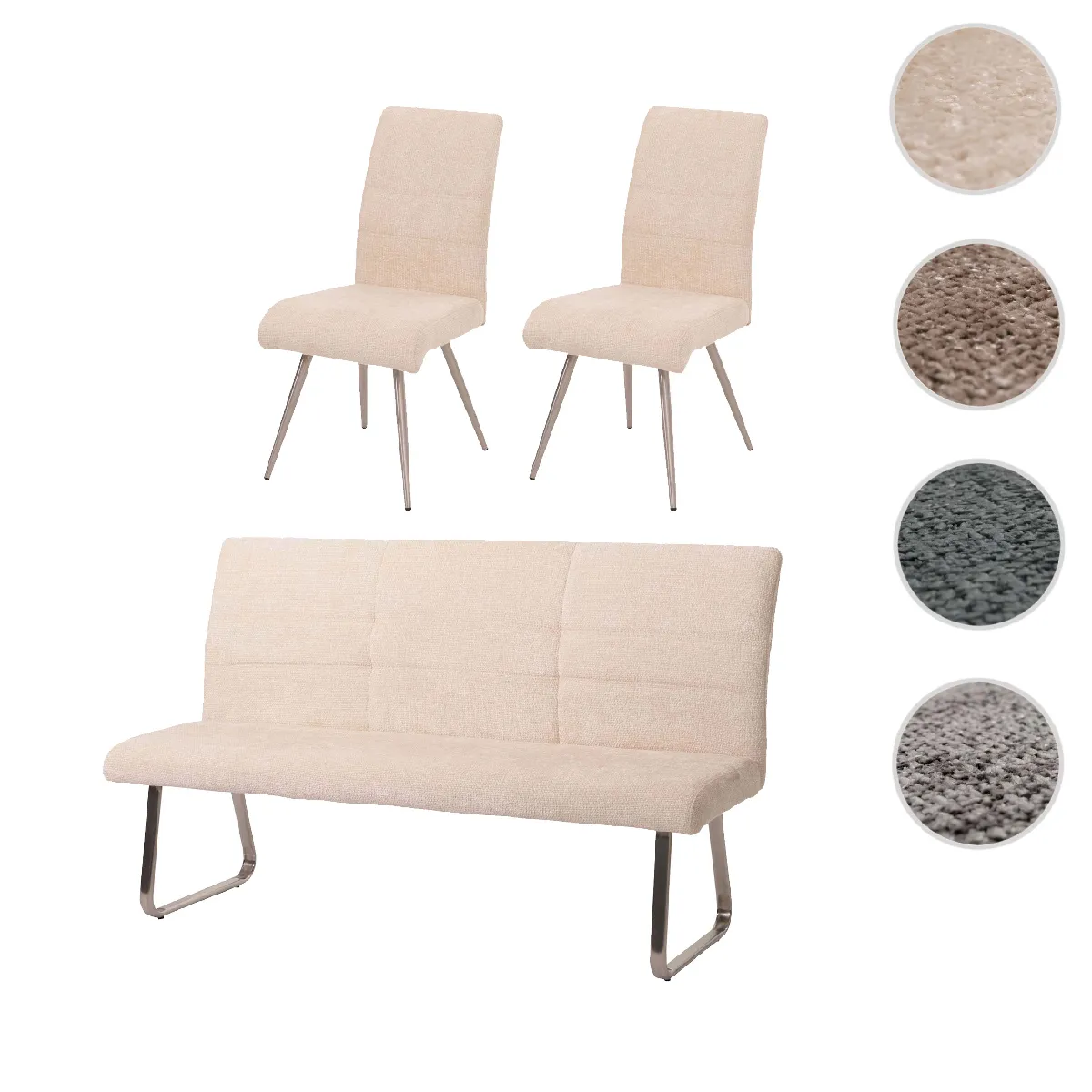 Mendler Set HWC-G55 - Crème