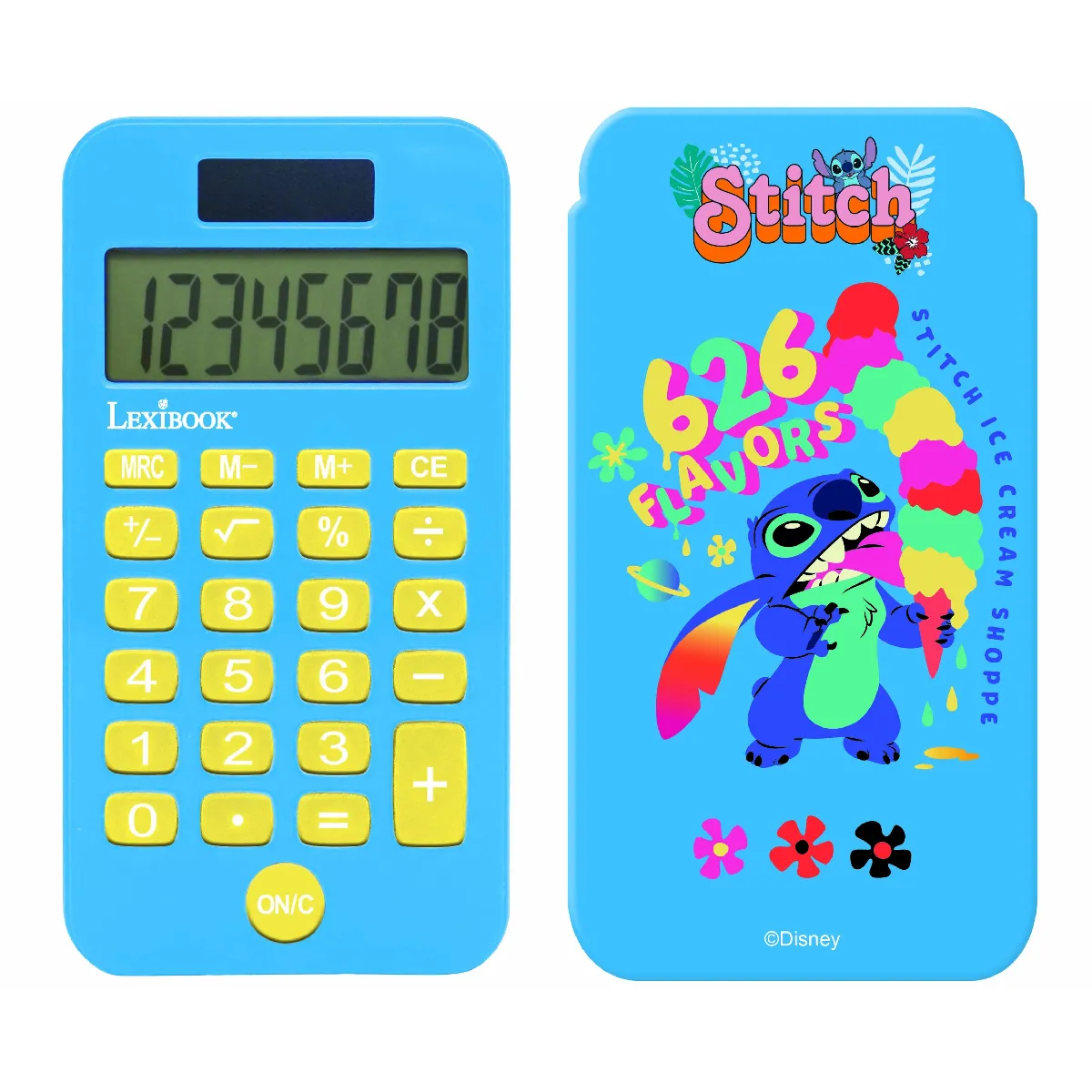 Calculatrice De Poche Stitch Avec Couvercle De Protection Lexibook - vue 2
