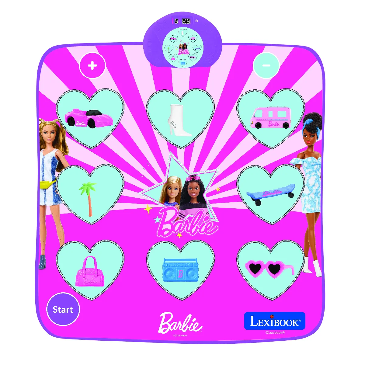 LEXIBOOK Tapis de Danse Barbie - vue 2