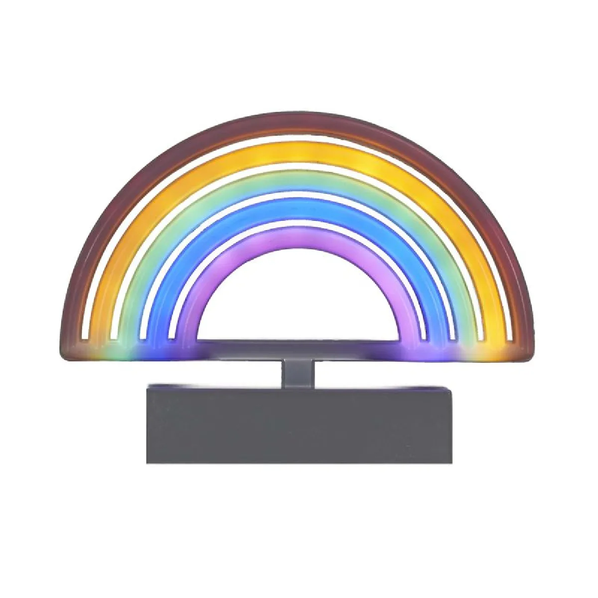 LED Lampe Néon Arc-en-Ciel Multicolore