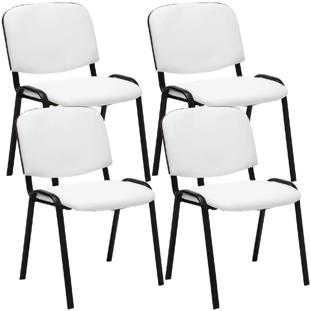 Decoshop26 Chaises Empilables - vue 4