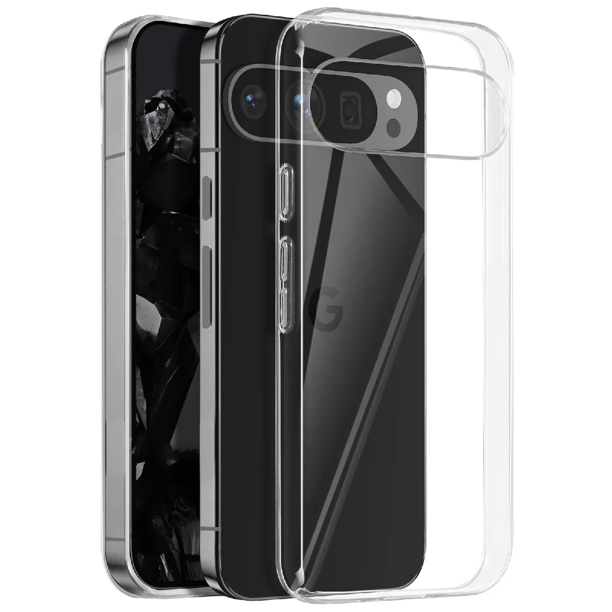 Avizar Coque Pour Google Pixel 9 Et Google Pixel 9 Pro Transparente Transparent