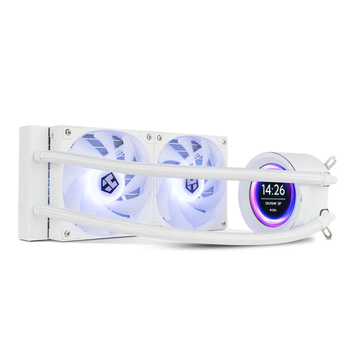 Nox Hummer X-240 Lcd White 120Mm