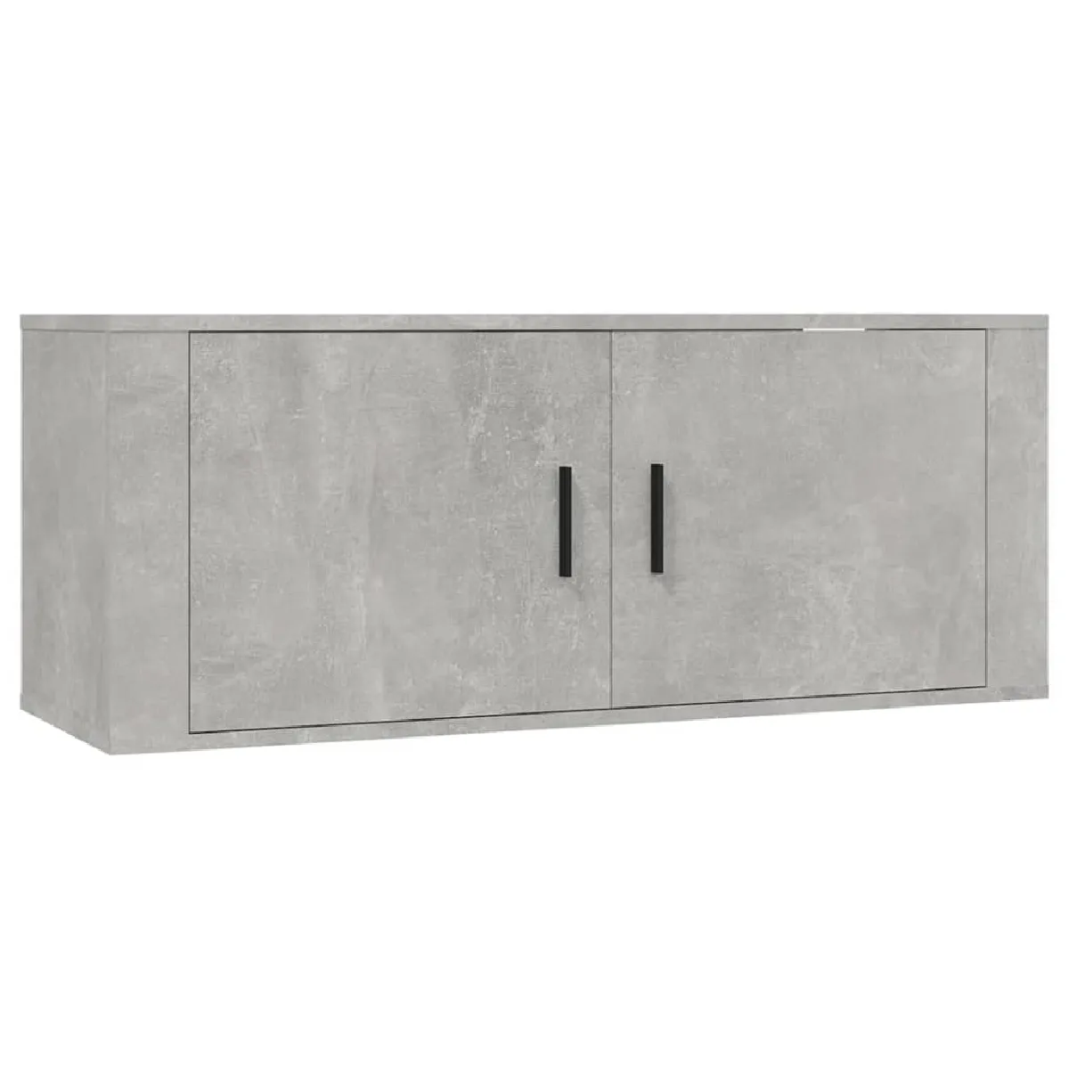 Helloshop26 Meuble TV mural - Gris