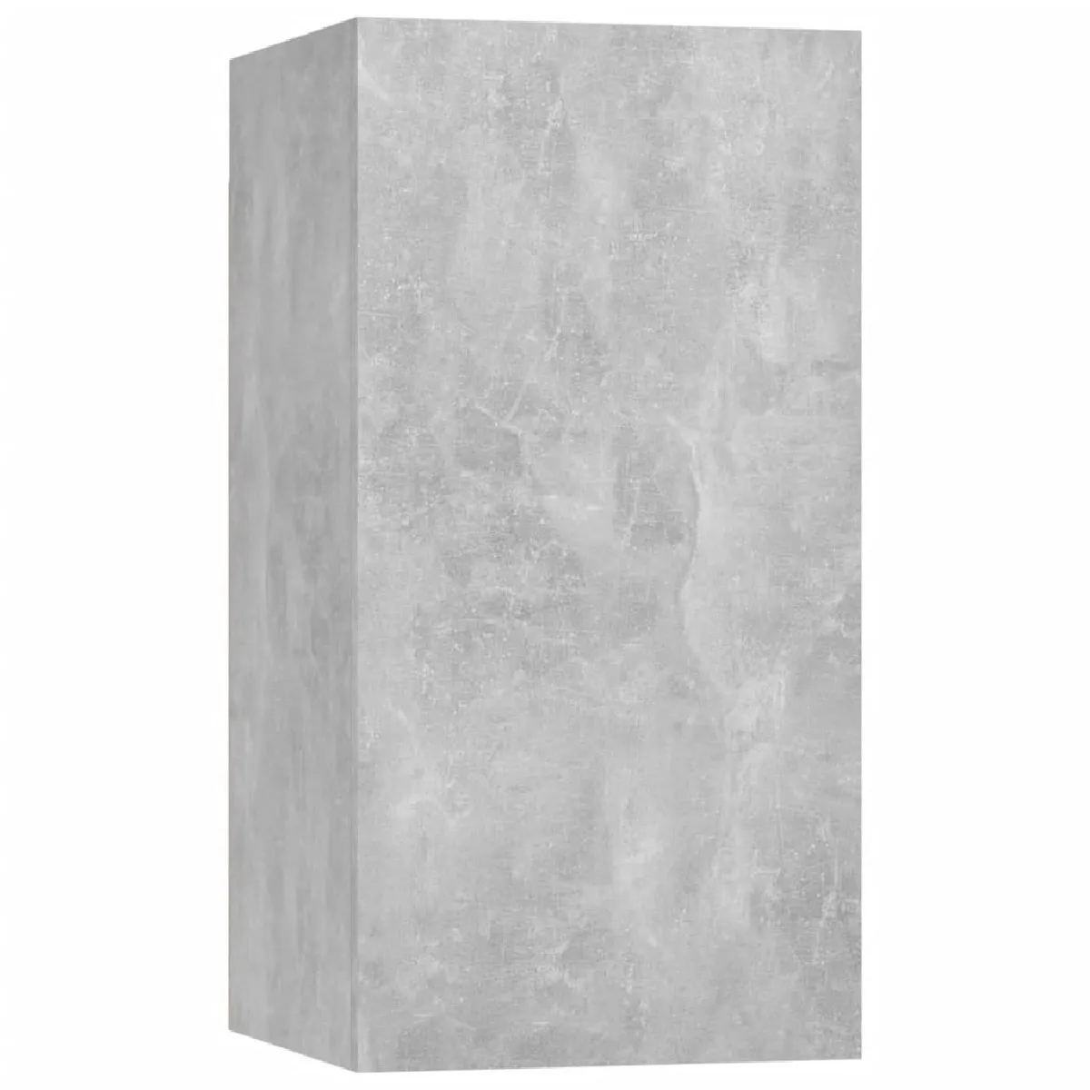 Helloshop26 Ensemble meuble TV mural - Gris béton