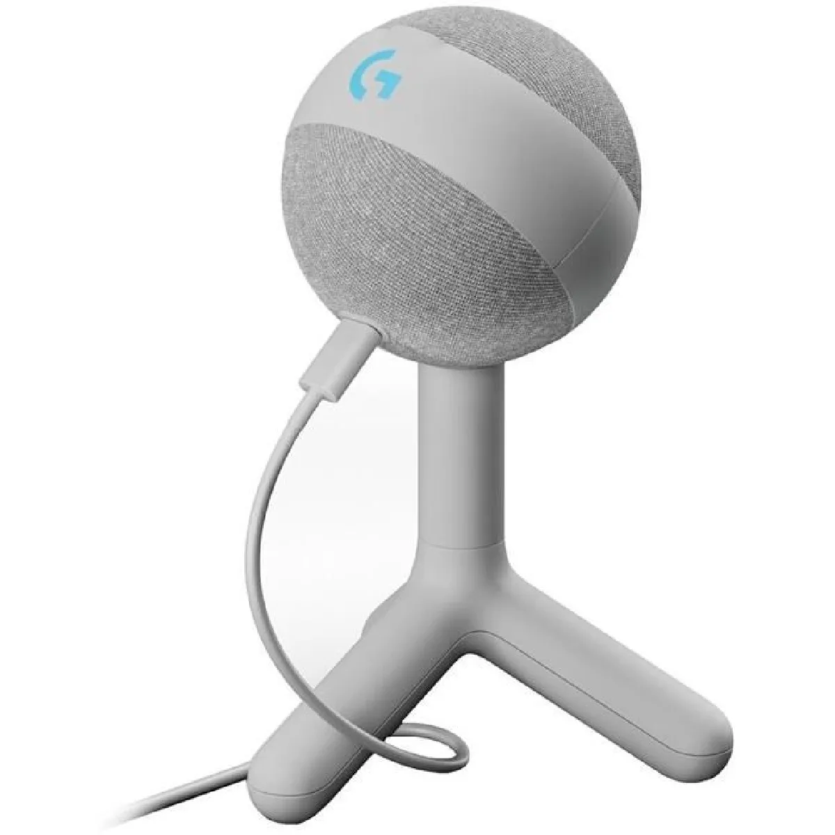 Logitech Blanc Microphone Gaming G Yeti Orb Rvb À Condensateur Avec Lightsync Pour Pc Et Mac - Image 6