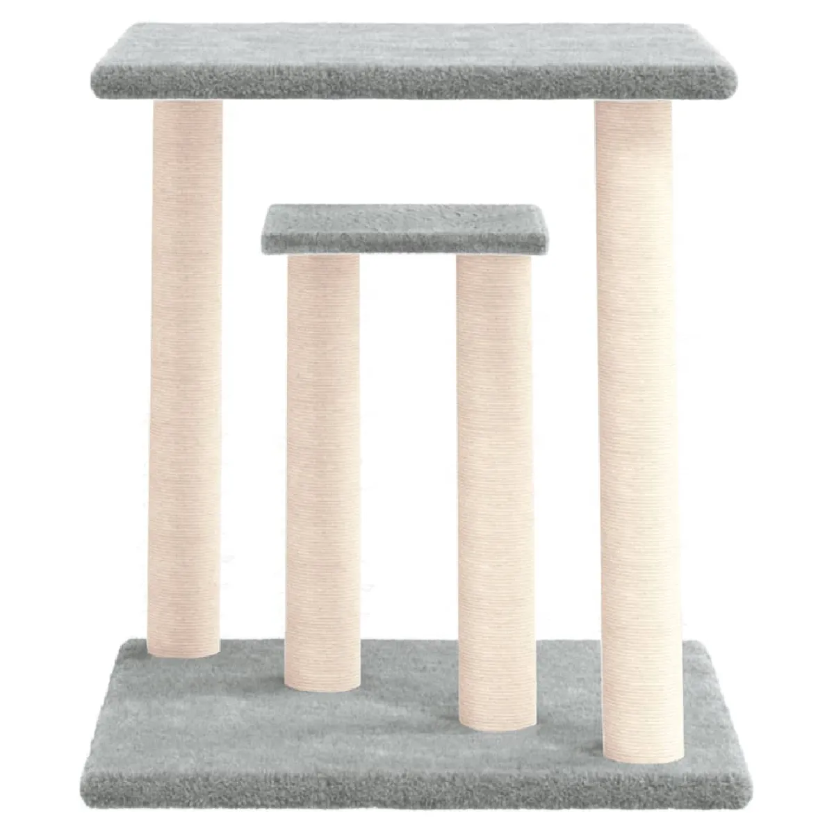 Arbres à chat avec plates-formes clair 50 cm gris 02_0022792