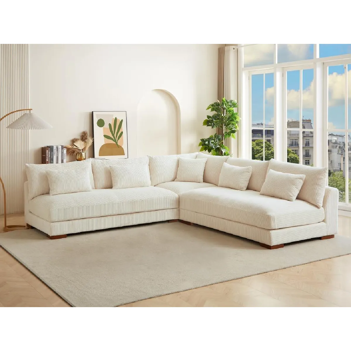 Pascal Morabito SPERONE - Velours Côtelé Beige Pascal Morabito SPERONE - Velours Côtelé Beige