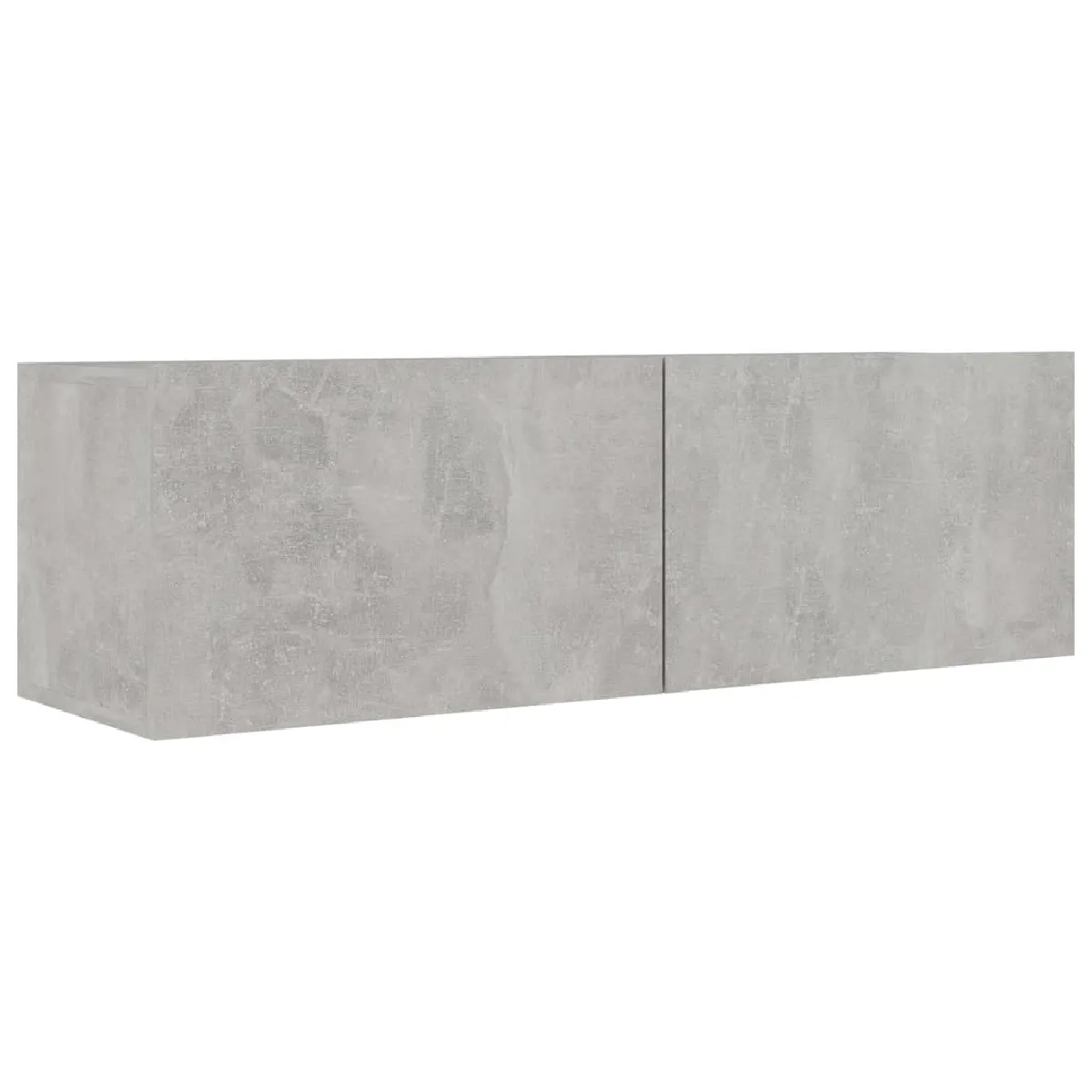 Helloshop26 meuble TV mural modulable - Gris