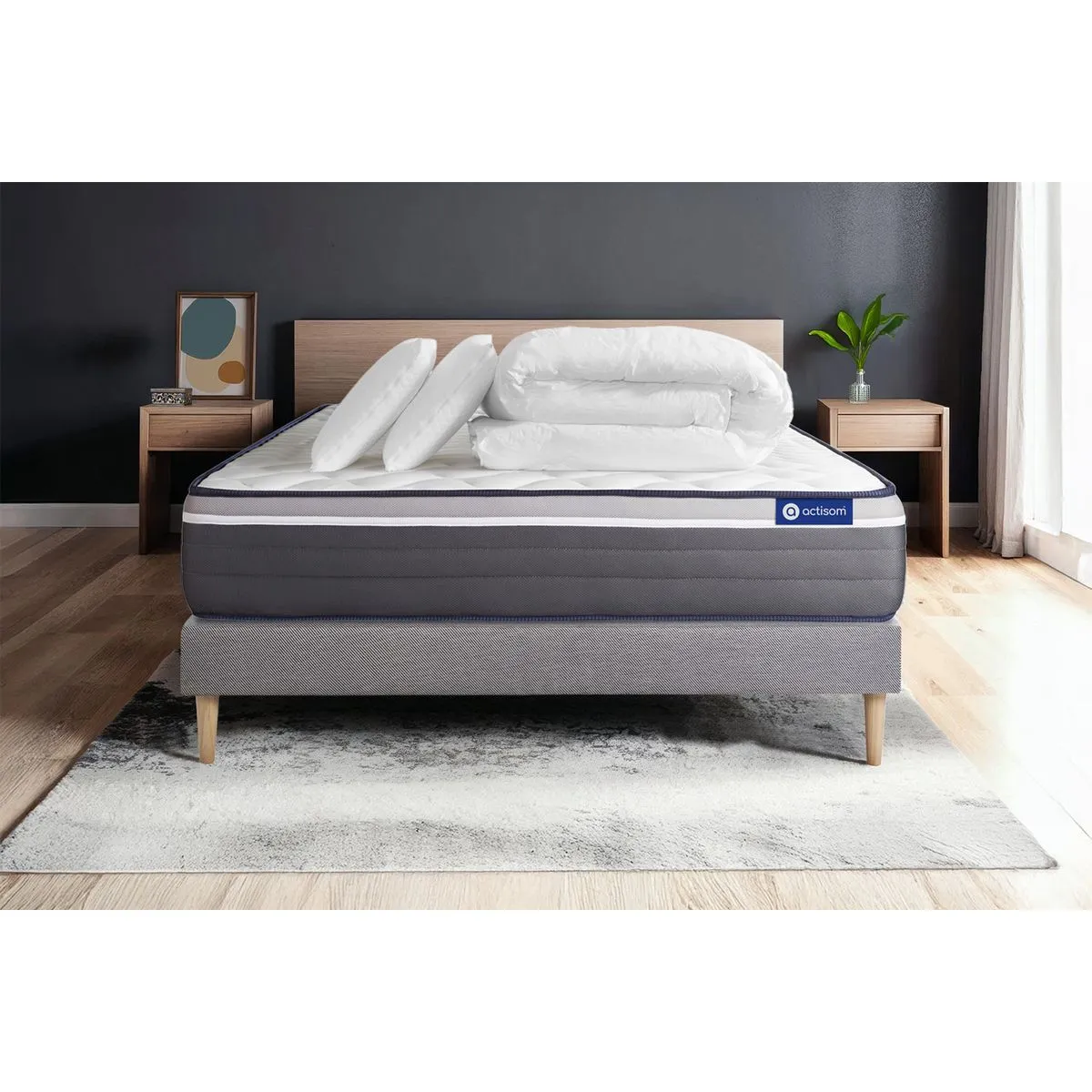 Pack ACTIMEMO PLUS 140x190 cm - Gris