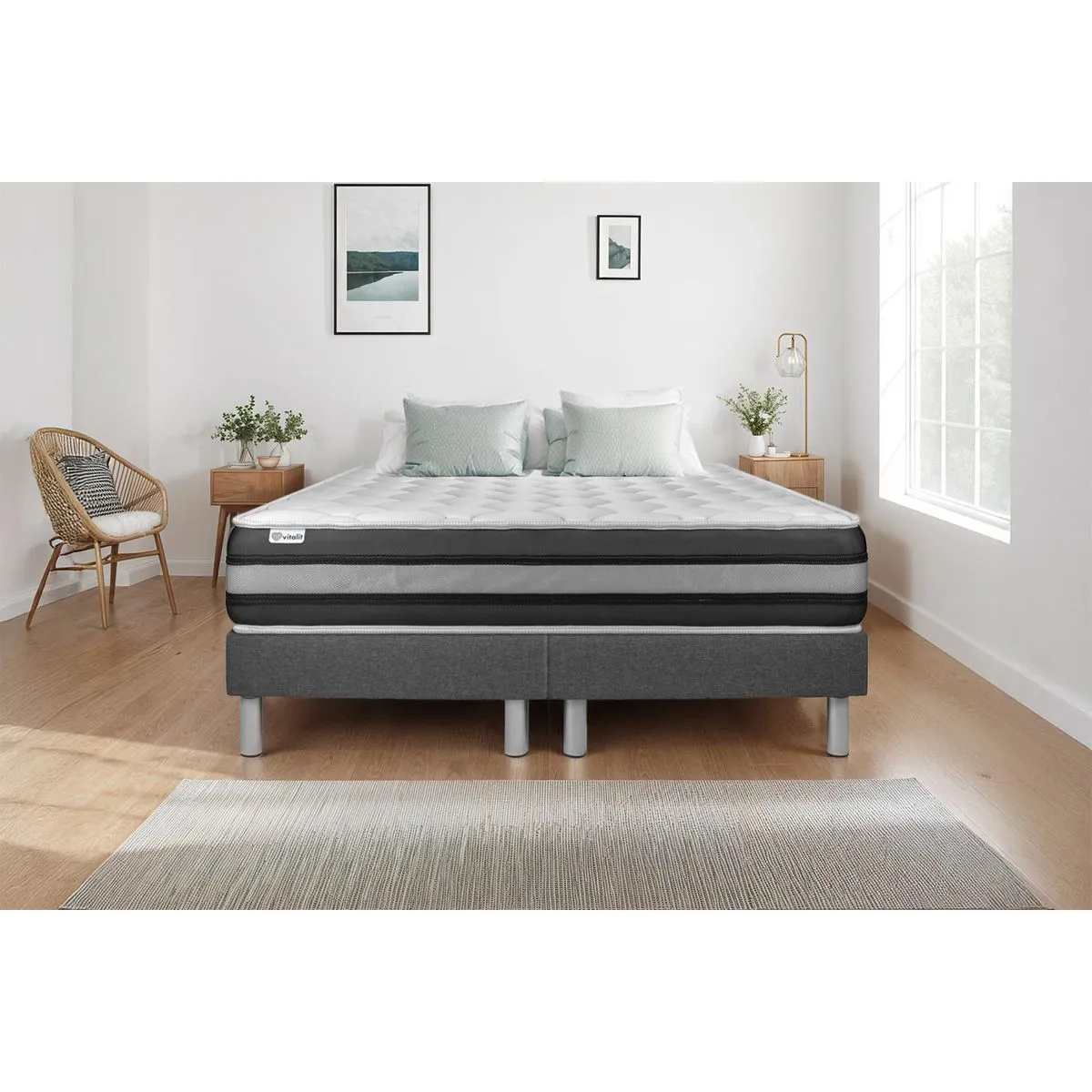 VITALIT VITALSPRING ZEN 200x200 cm