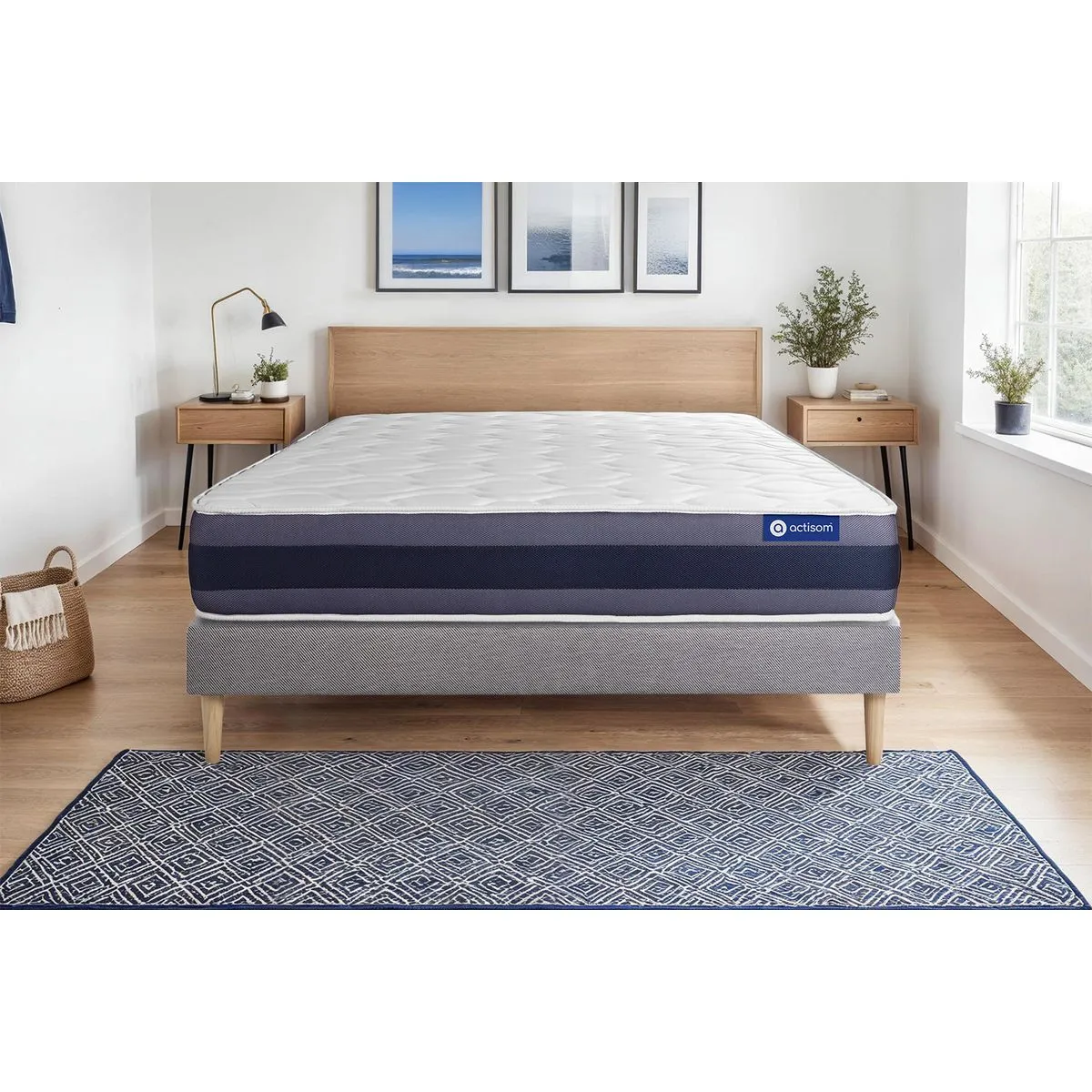 ACTISOM  ACTIFLEX MORPHO 200x200 cm Gris