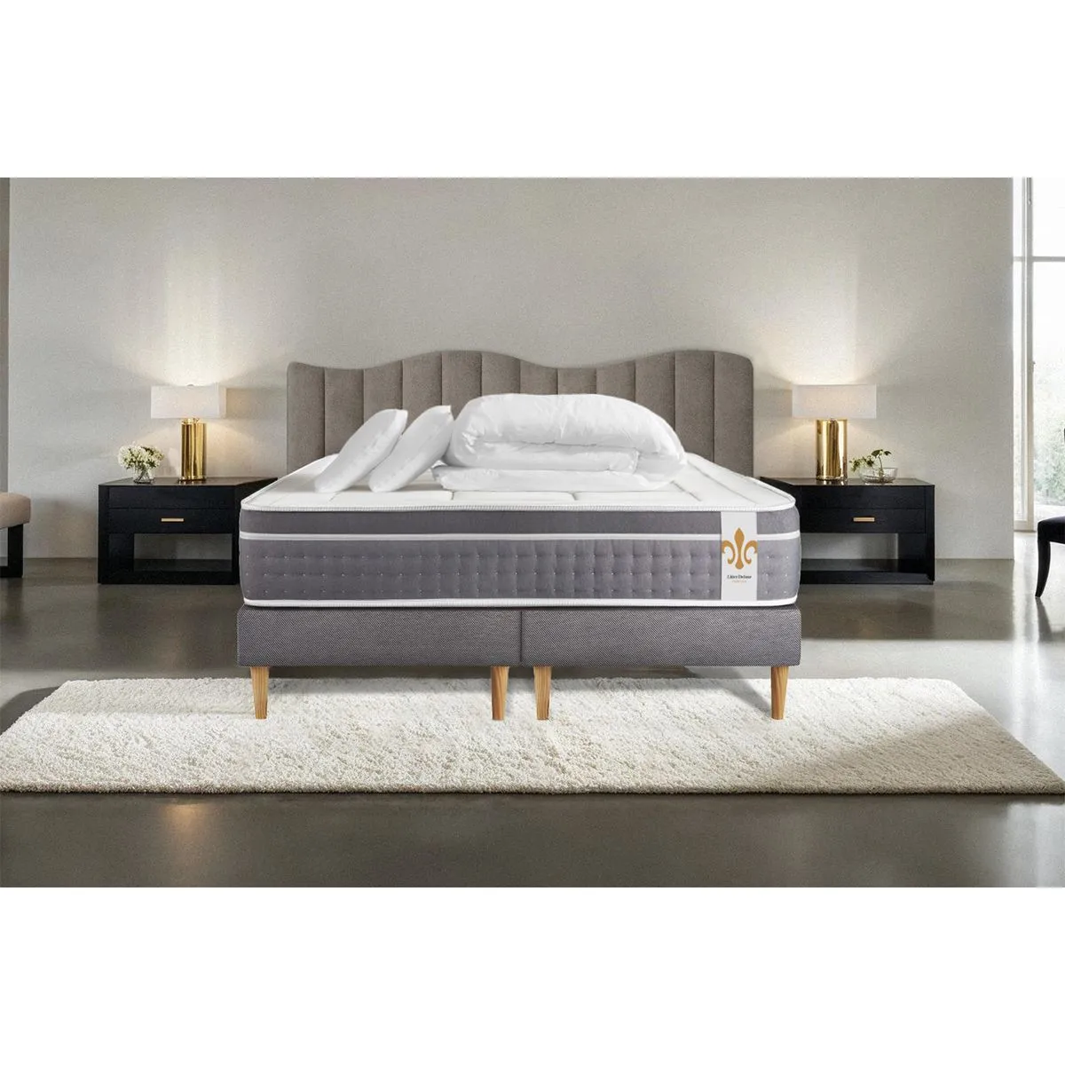 Pack Le Trente 200 x 200 cm - Gris