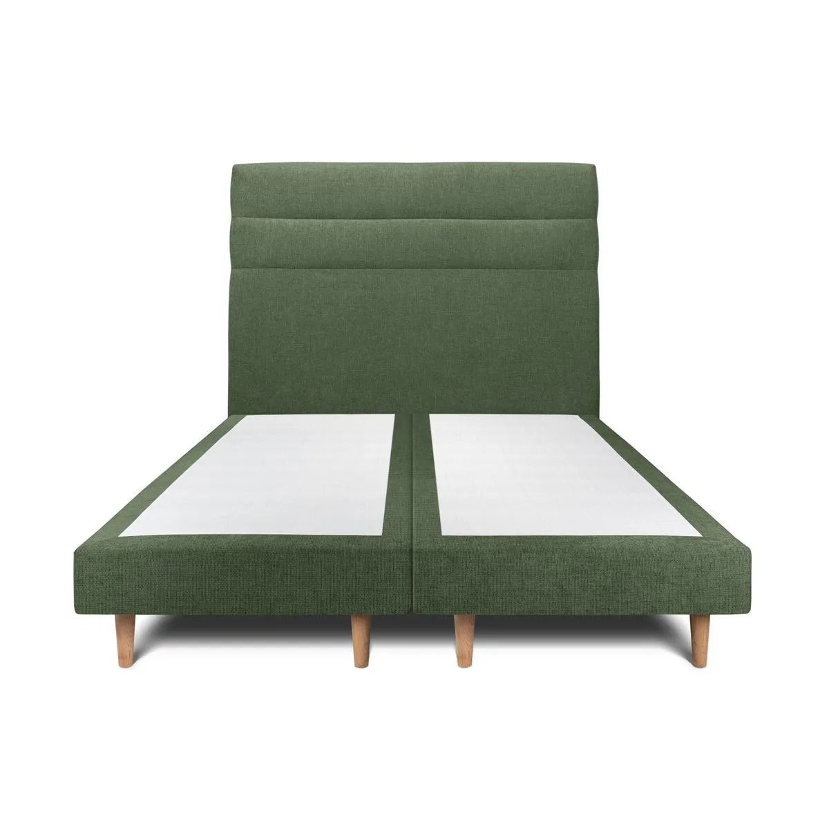Sommeil de plomb Lit tapissier 160x200 cm - Vert
