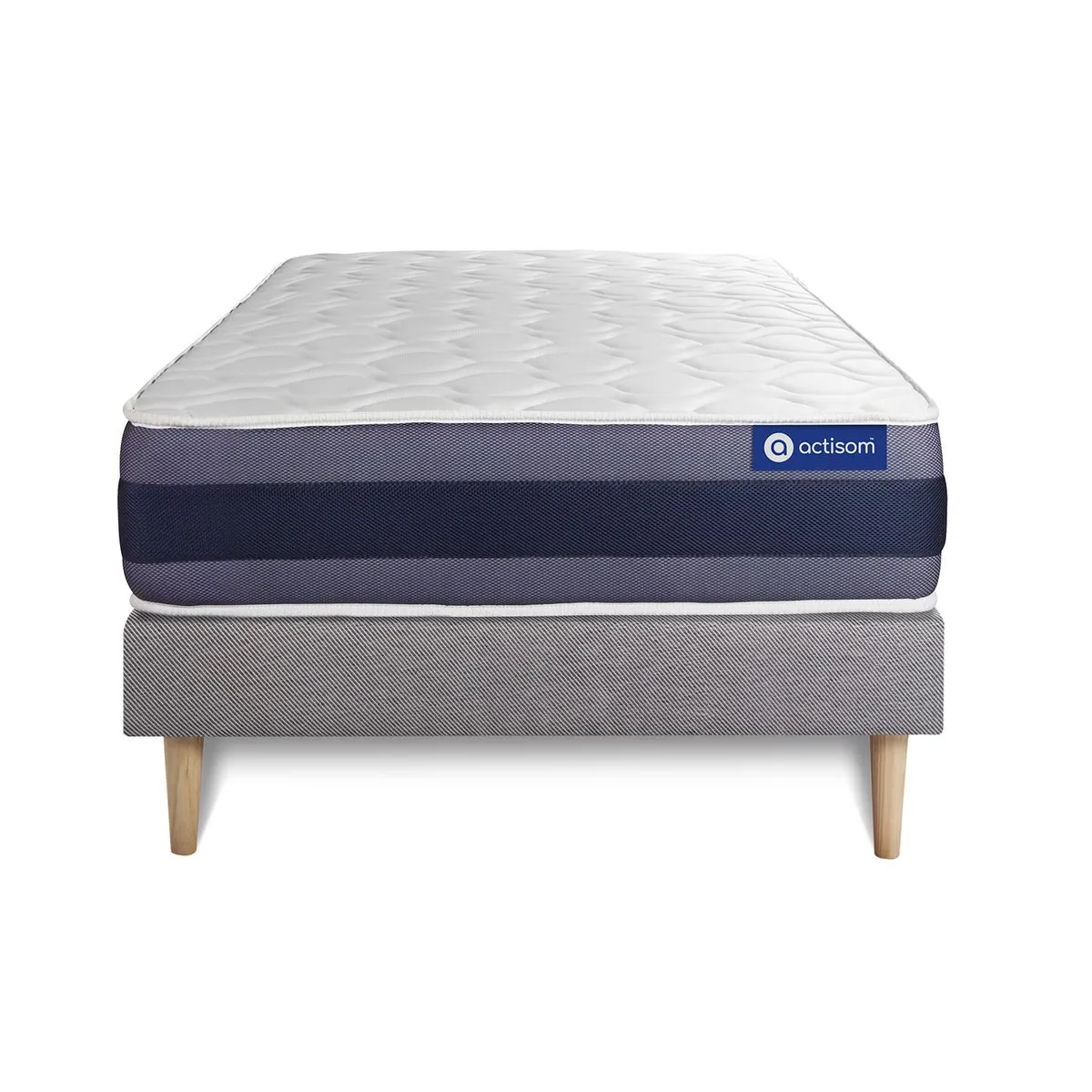 ACTISOM  Actimemo Morpho 90x190 cm - Ensemble gris