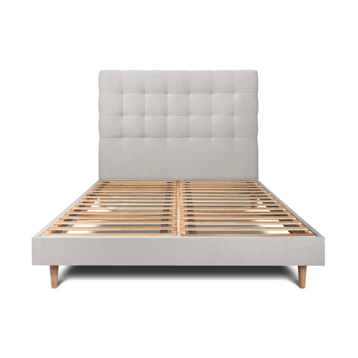 Sommeil de plomb Lit d'appoint 150x190 2 places - Gris clair Sommeil de plomb Lit d'appoint 150x190 2 places - Gris clair