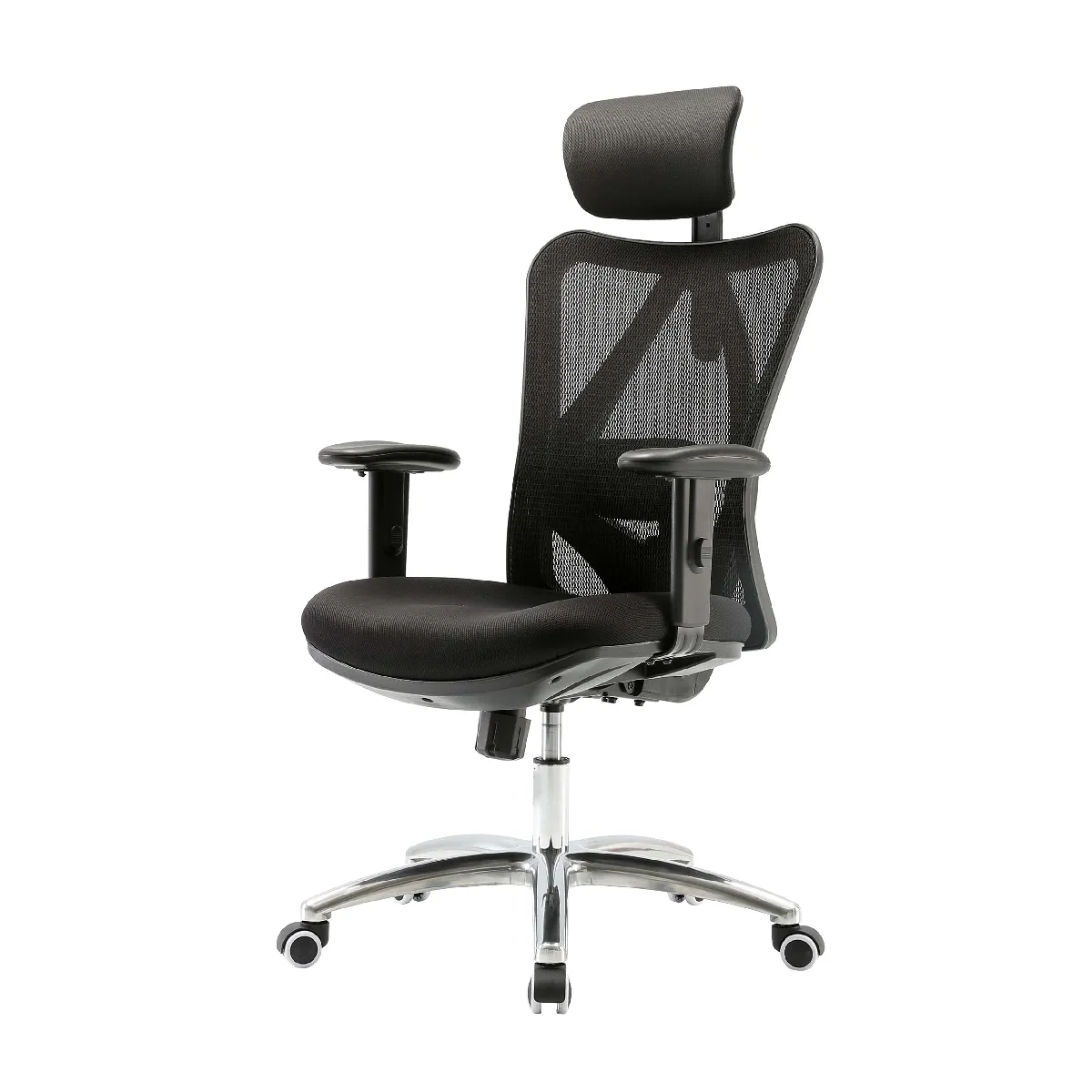 Decoshop26 Fauteuil de bureau réglable - Noir Decoshop26 Fauteuil de bureau réglable - Noir