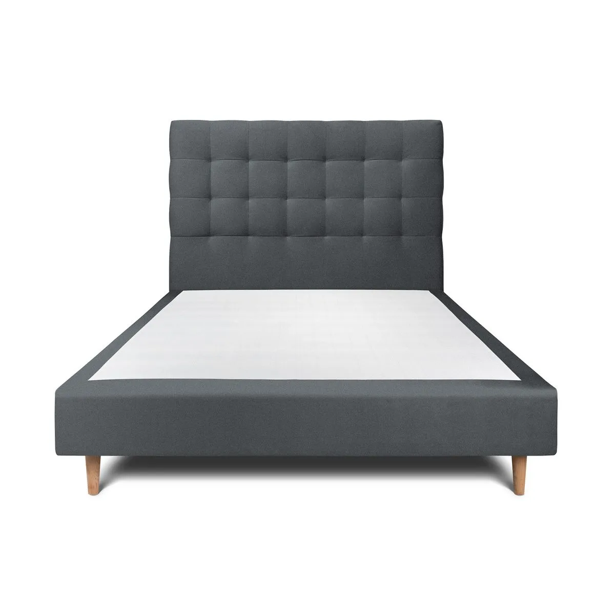 Sommeil de plomb Lit tapissier - Anthracite