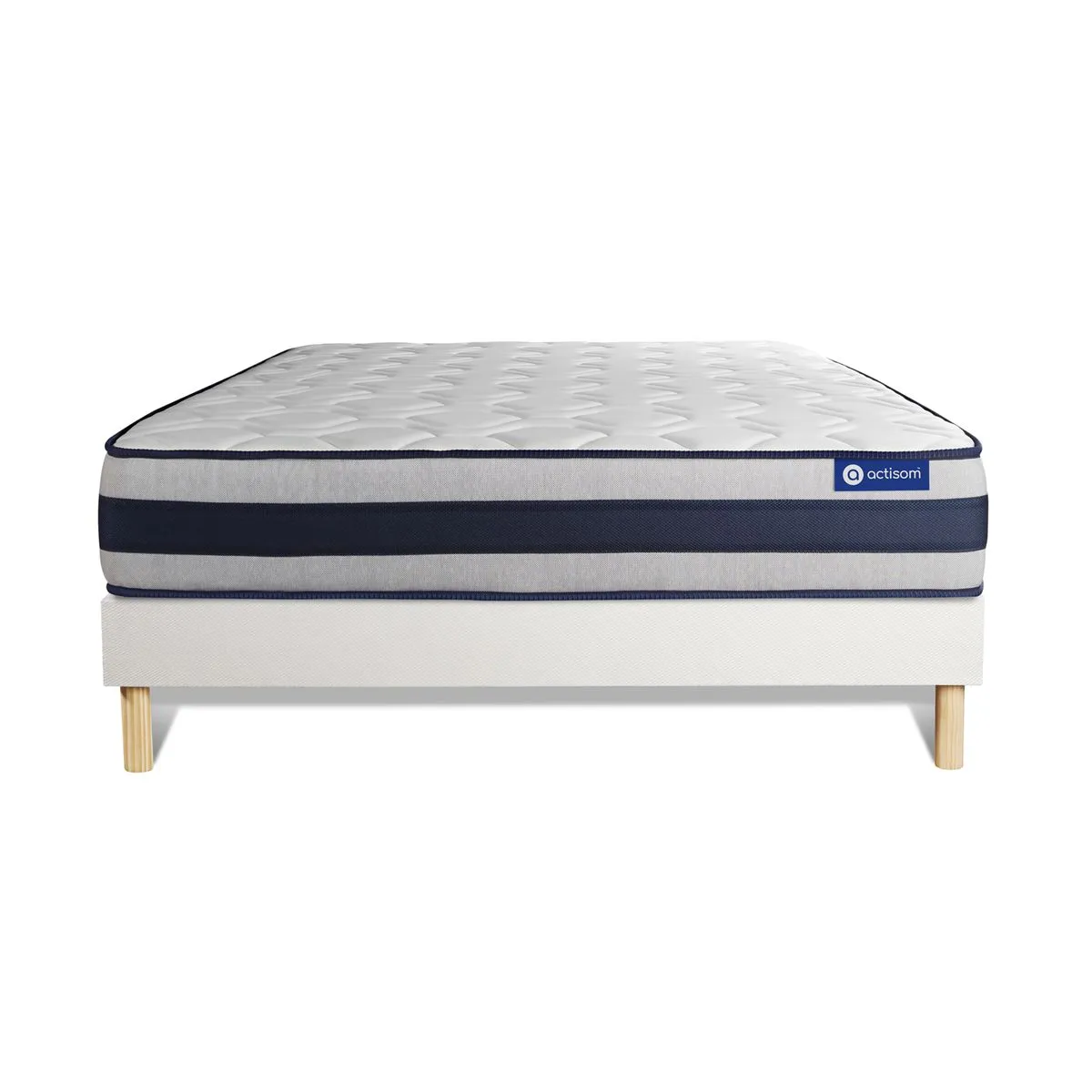 ACTIMEMO ERGO - 120x190 cm - Sommier Kit blanc