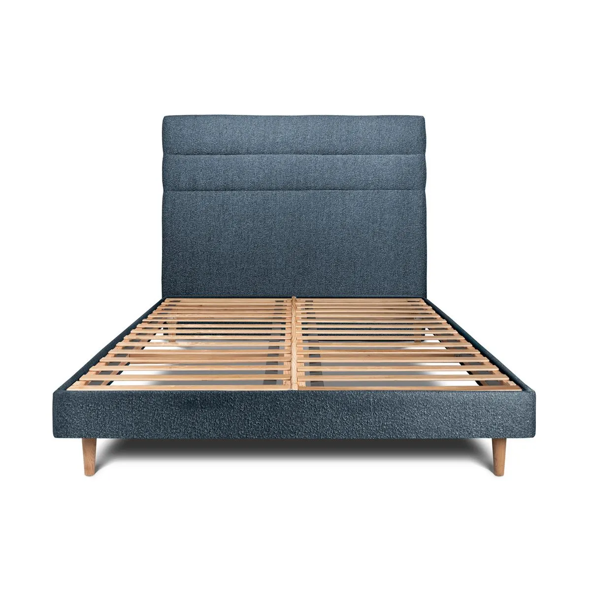 Sommeil de plomb Lit sommier 2 places - Bleu Sommeil de plomb Lit sommier 2 places - Bleu