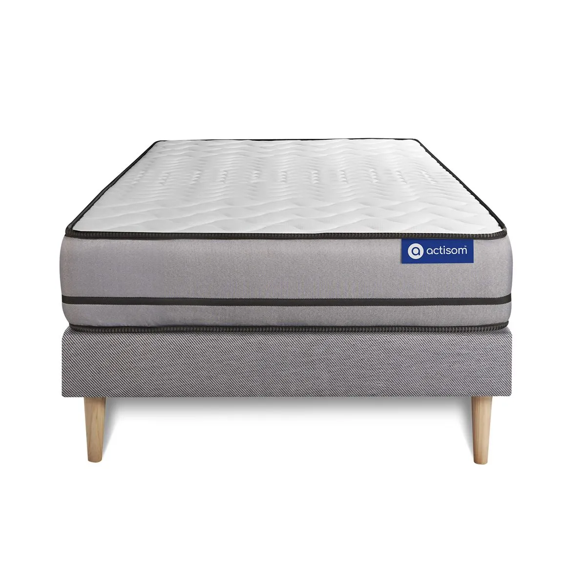 Actilatex NIGHT 90x200 cm + Sommier Gris