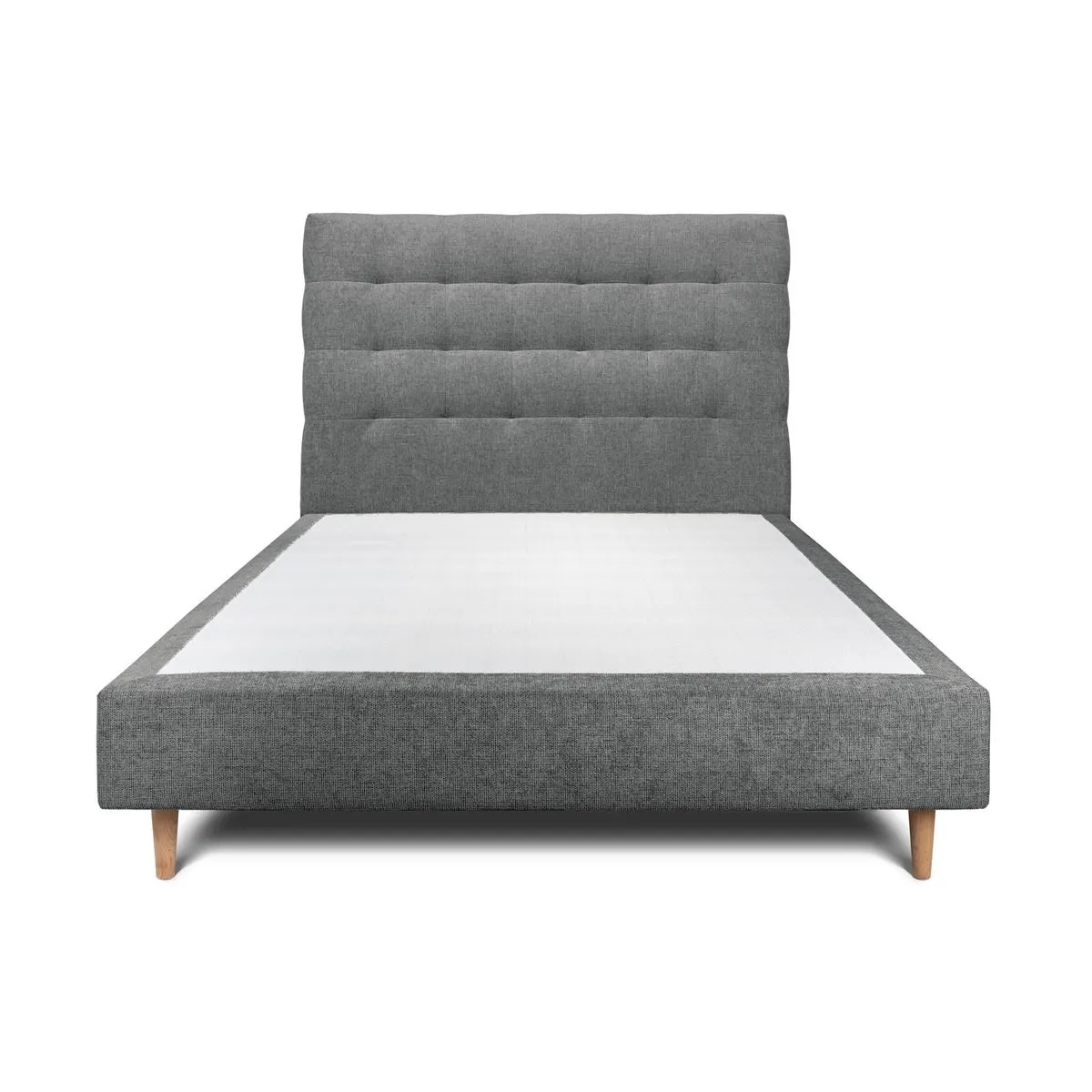 Sommeil de plomb Lit tapissier 2 places - Anthracite Sommeil de plomb Lit tapissier 2 places - Anthracite