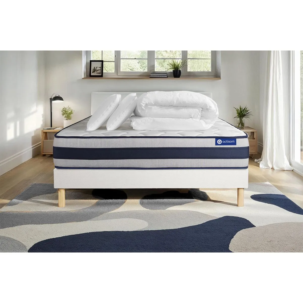 Actisom Blanc Actimemo Ergo Matelas 200X200