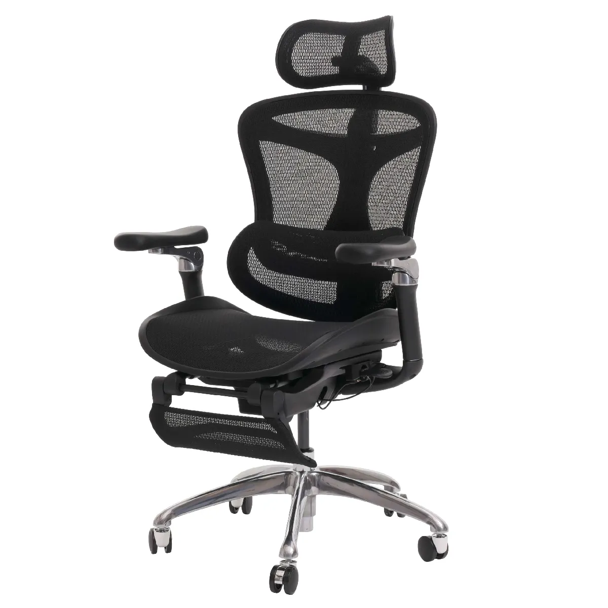 Decoshop26 Fauteuil de bureau ergonomique - Noir Decoshop26 Fauteuil de bureau ergonomique - Noir