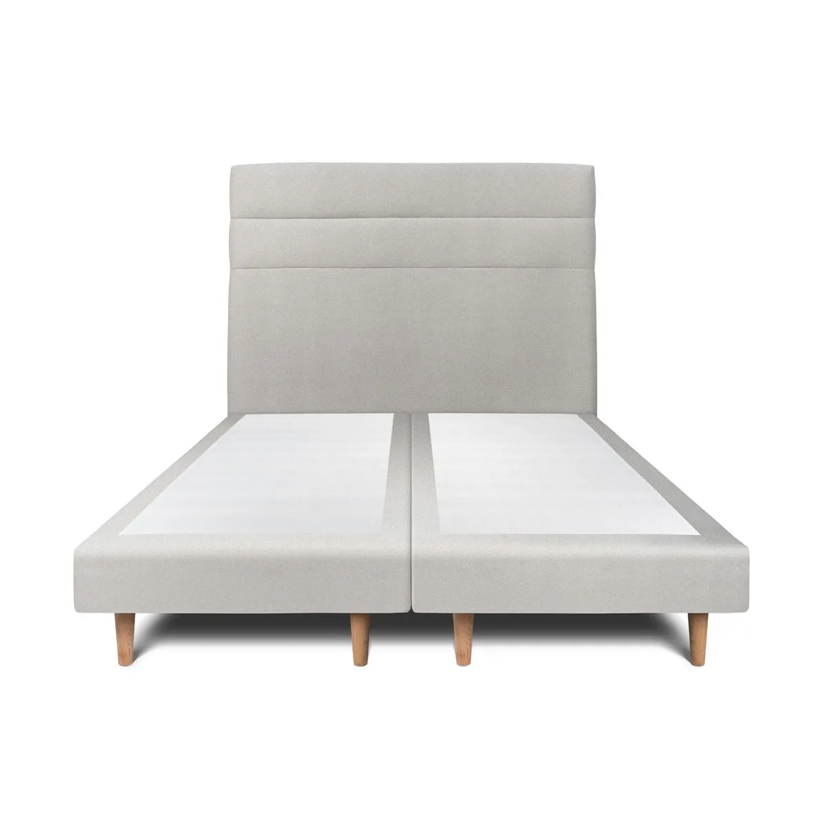 Sommeil de plomb lit d'appoint velours - Gris clair