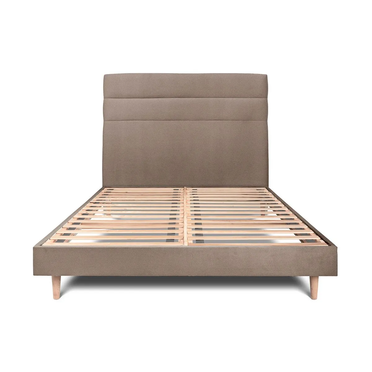 Sommeil de plomb Lit d'appoint tapissier - Taupe Sommeil de plomb Lit d'appoint tapissier - Taupe