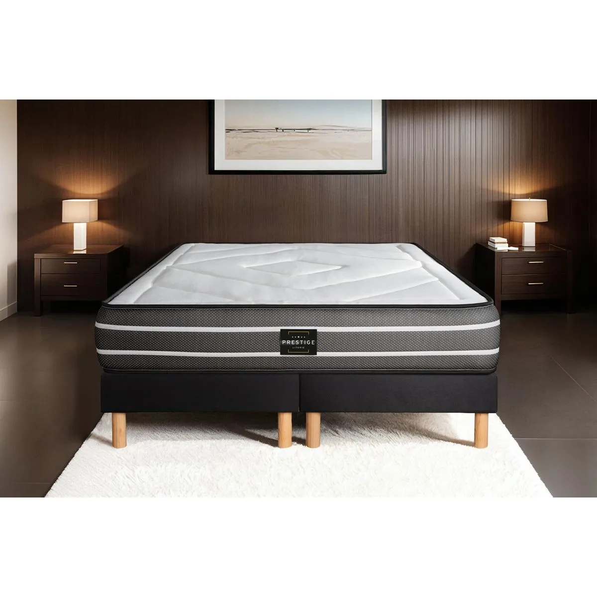 Ensemble Exclusive Double Sommier 160x200